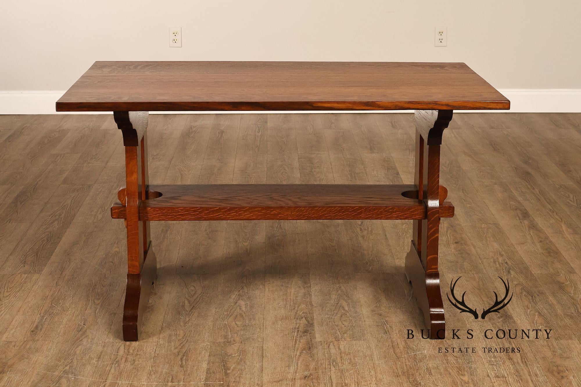 Gustav Stickley Antique Mission Oak Library Table
