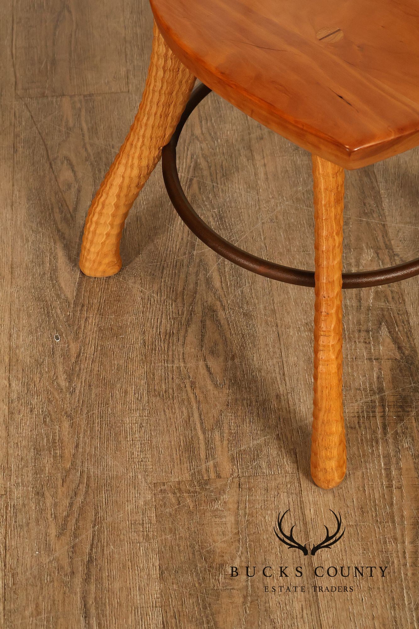 Bradford Woodworking Pair of Pitchfork Side Chairs
