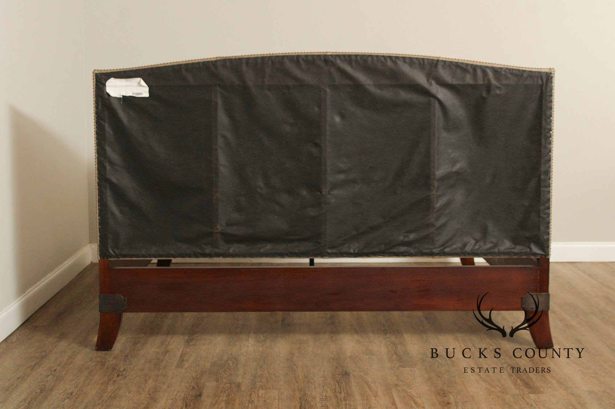 Hickory Chair Leather 'Chelsea' King Bed