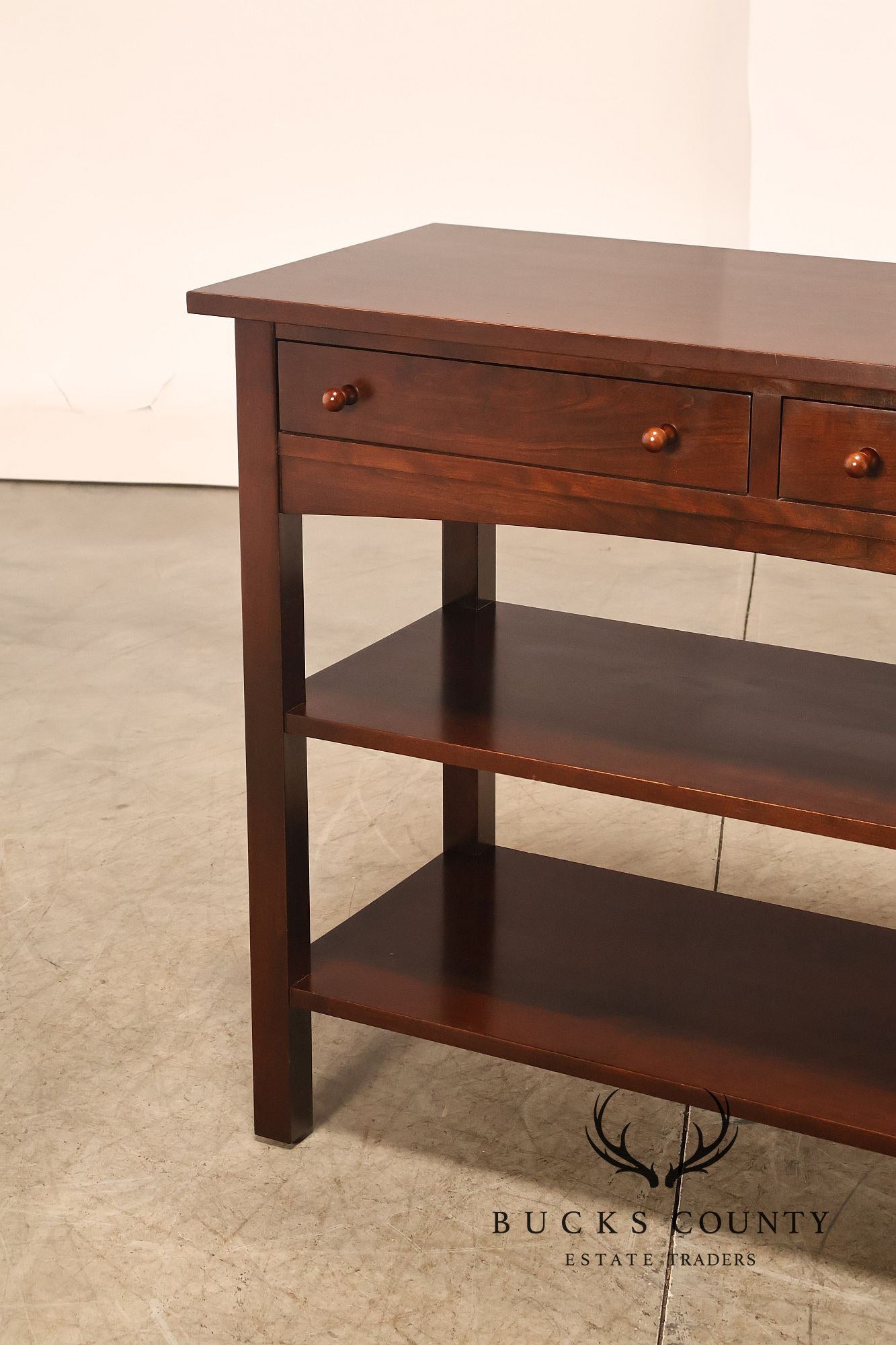 Stickley Mission Collection Cherry Server Console Table