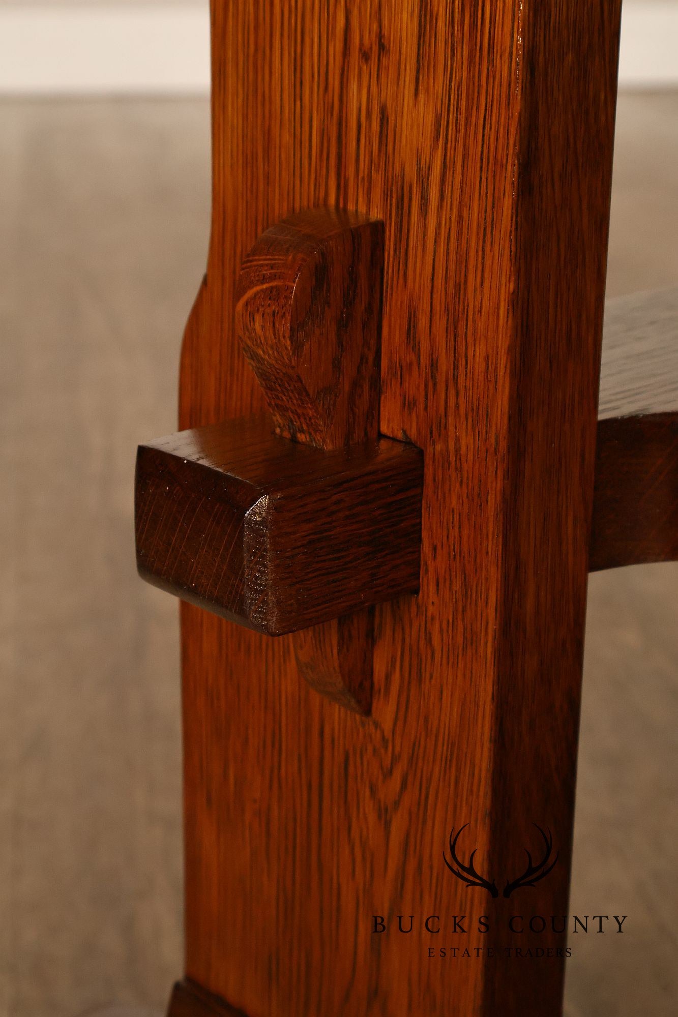Gustav Stickley Antique Mission Oak Library Table