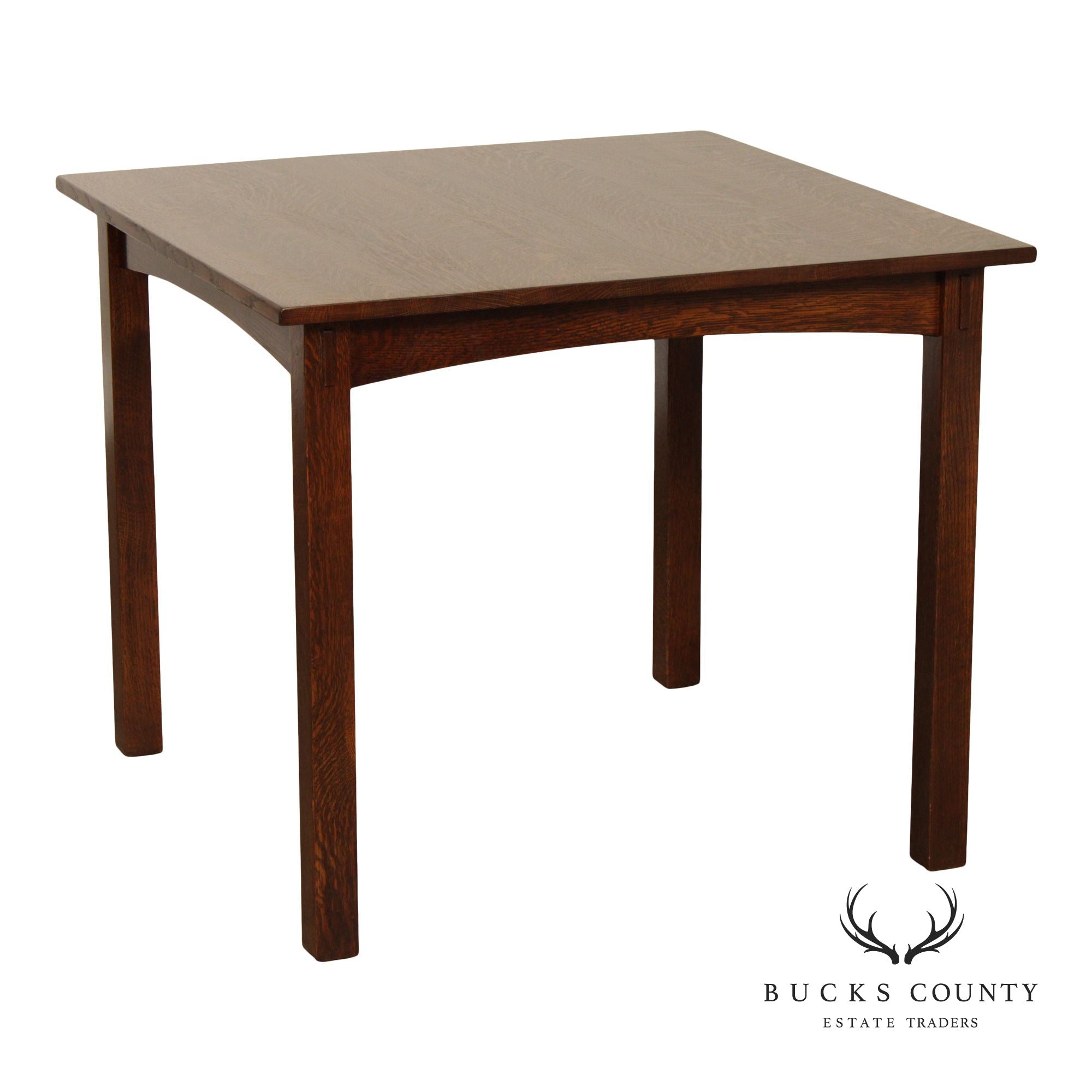 Stickley Mission Collection Square Oak Dining Table