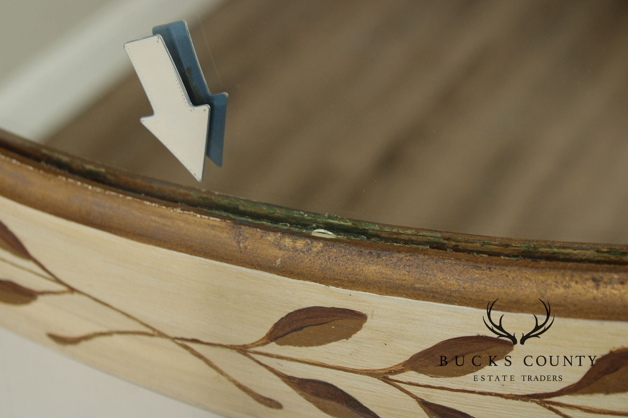 Florentine Style Oval Wall Mirror