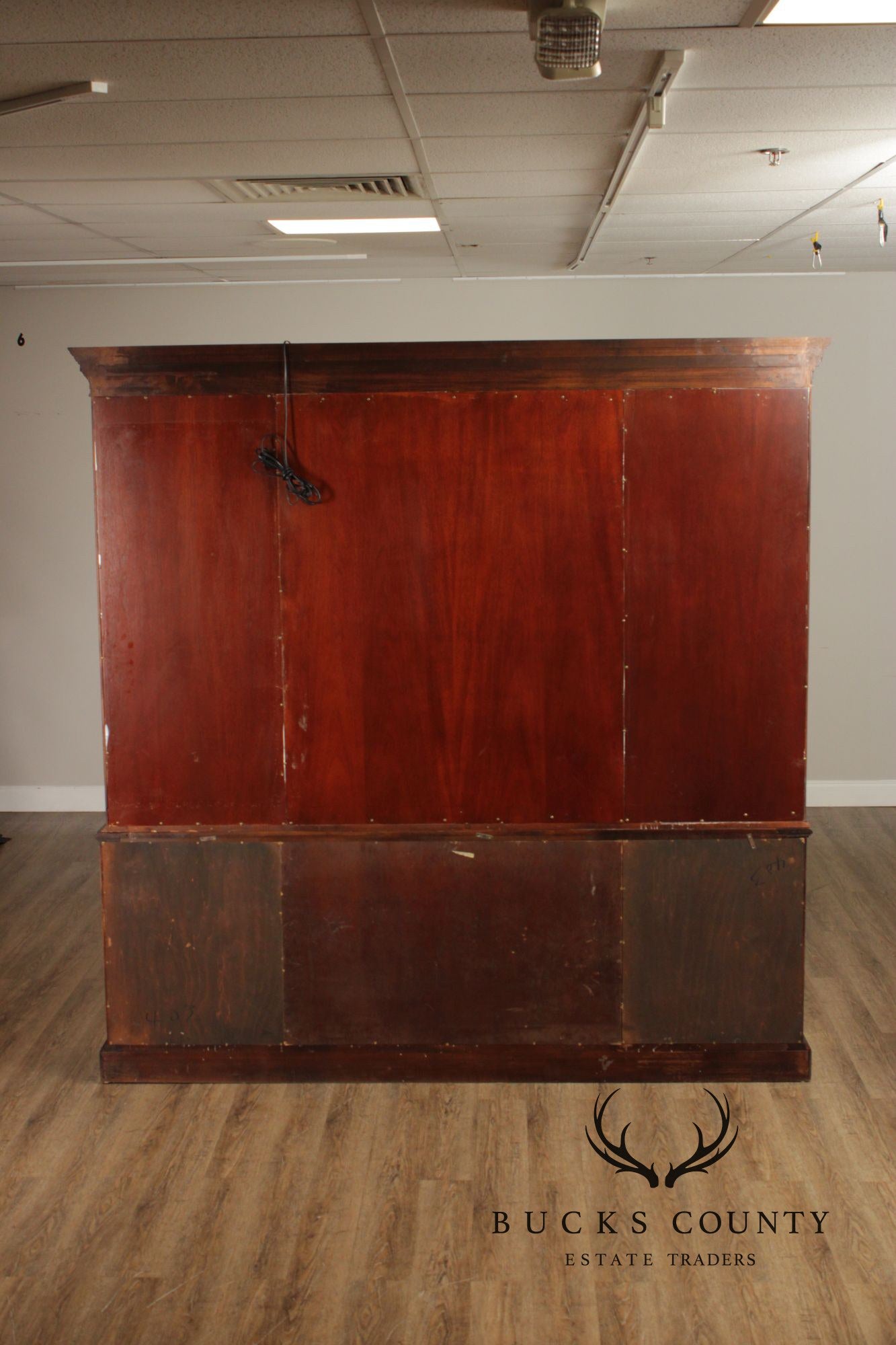Councill Georgian Style Large Mahogany Breakfront