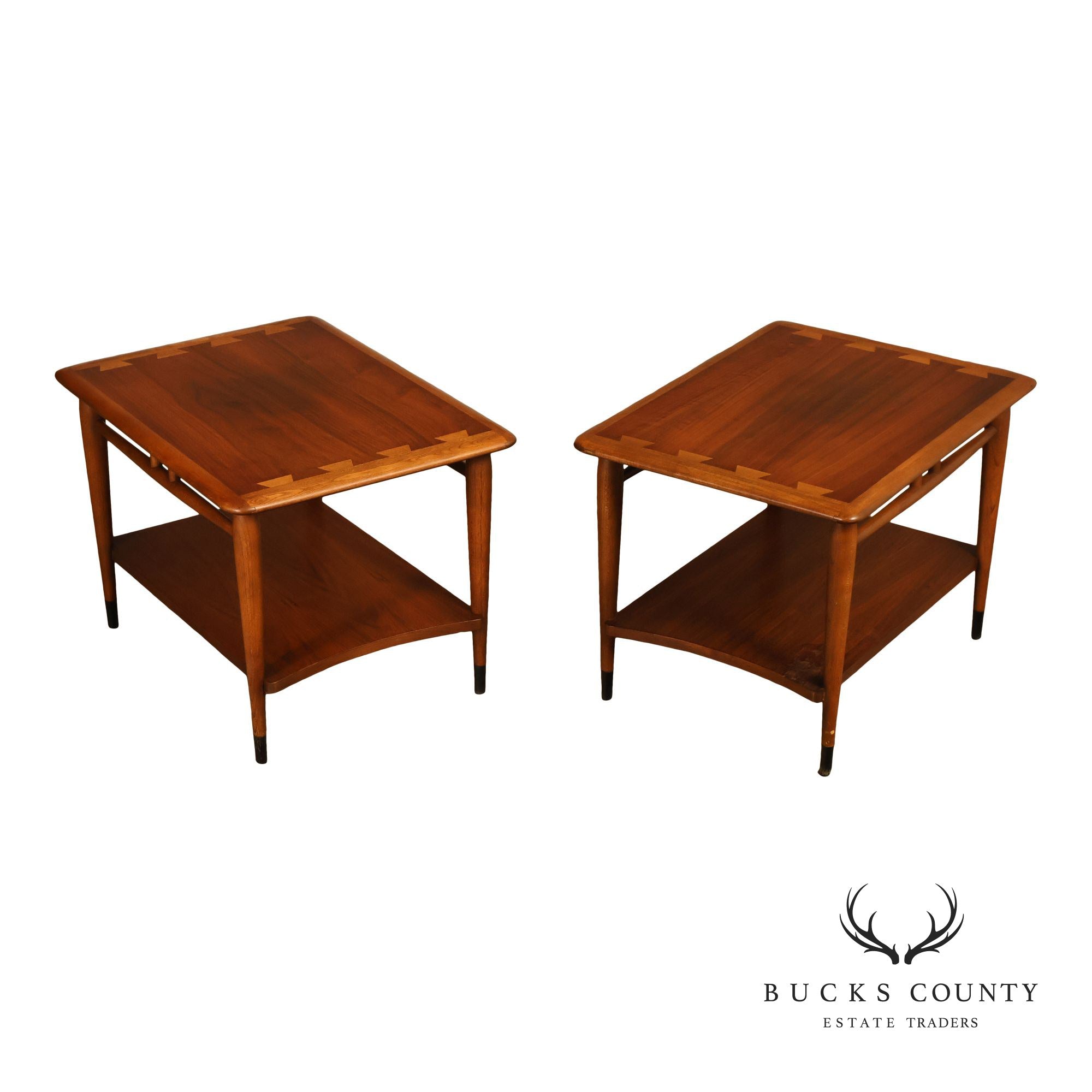 Lane 'Acclaim' Mid Century Modern Pair of End Tables