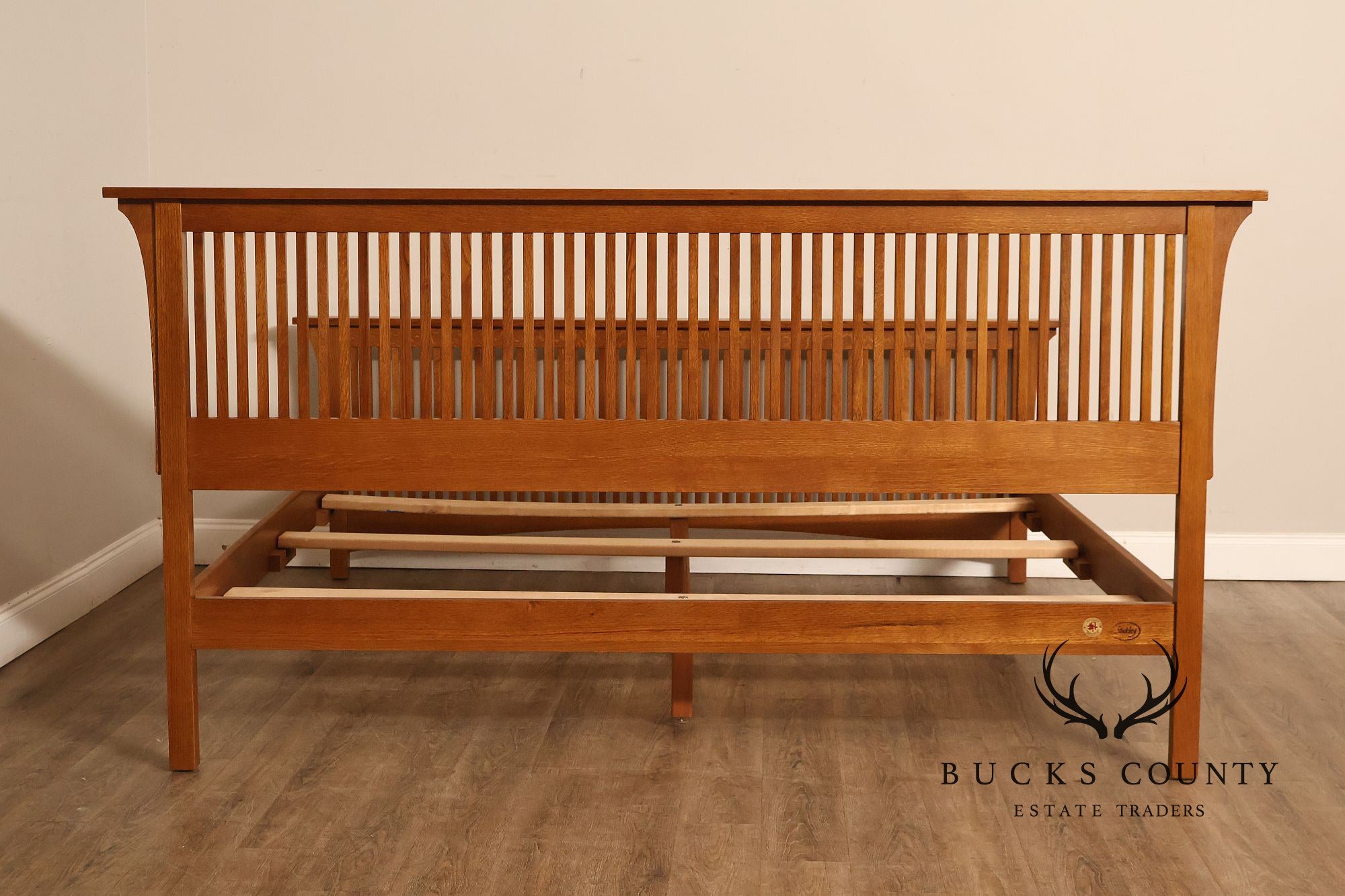 Stickley Mission Collection King Size Spindle Bed