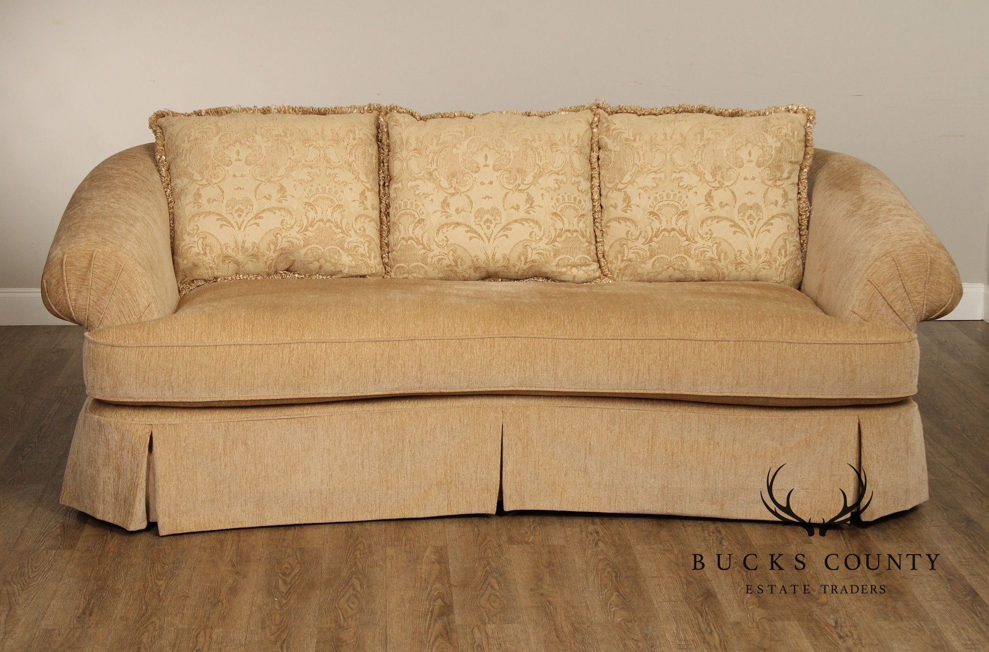 Custom Quality Traditional Upholstered Sofa