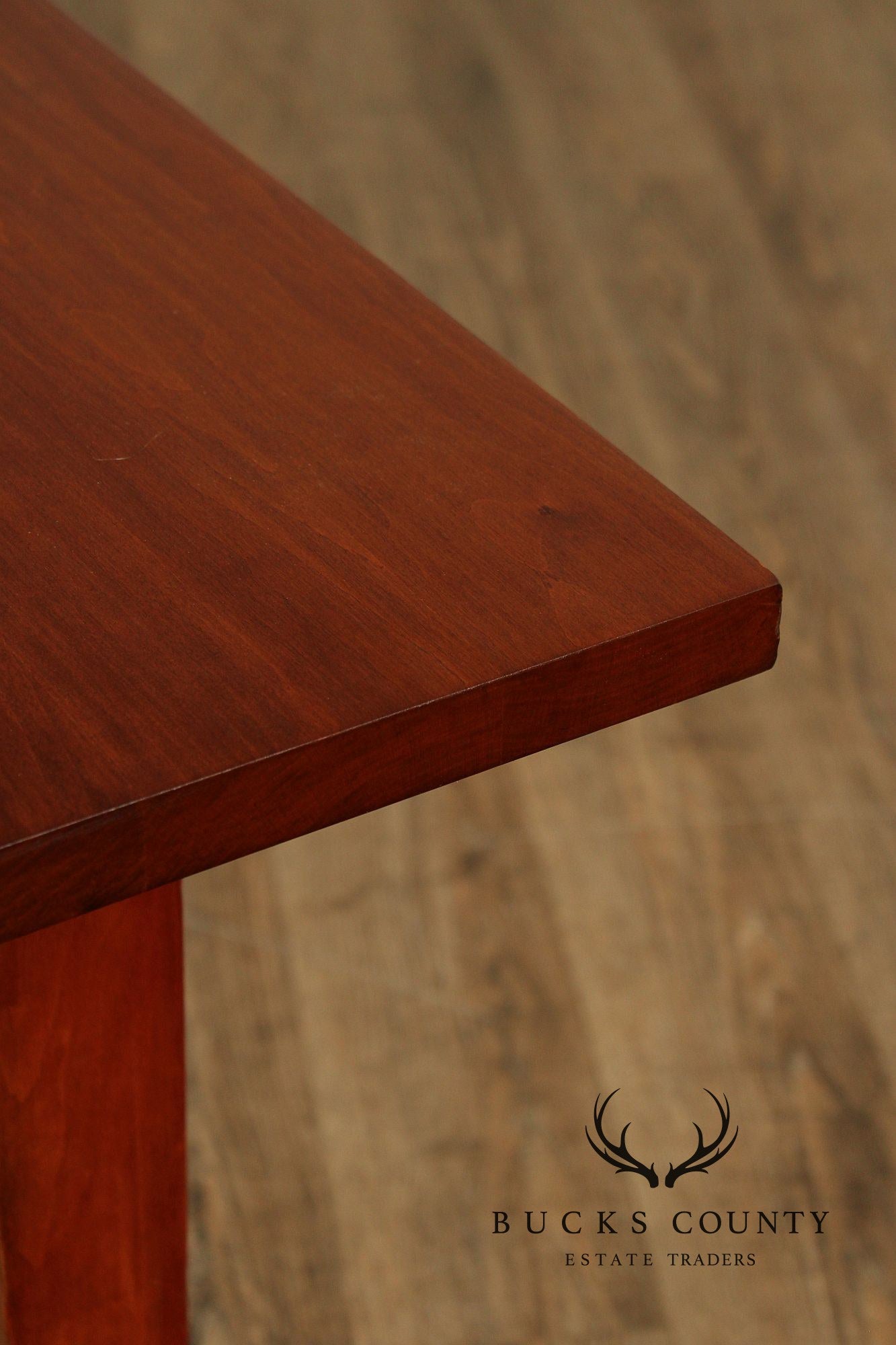 Vermont Furniture Cherry Extension Dining Table With Two Leaves