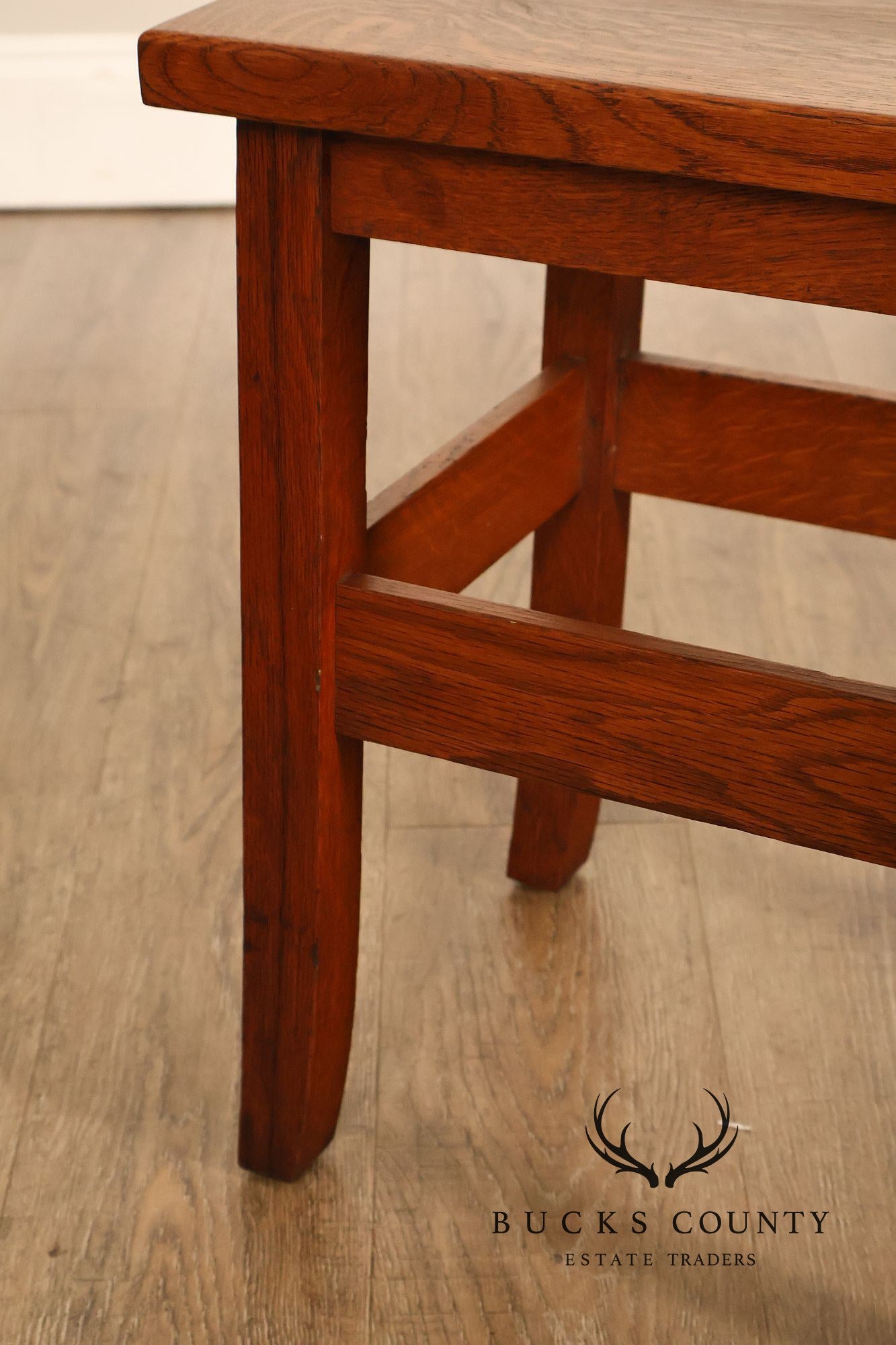 Stickley Brothers Arts And Crafts Oak Tabouret Stand Model #2582
