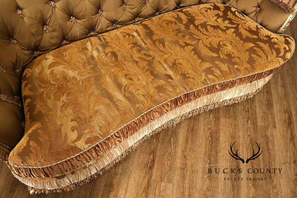 Italian Renaissance Style Upholstered Sofa