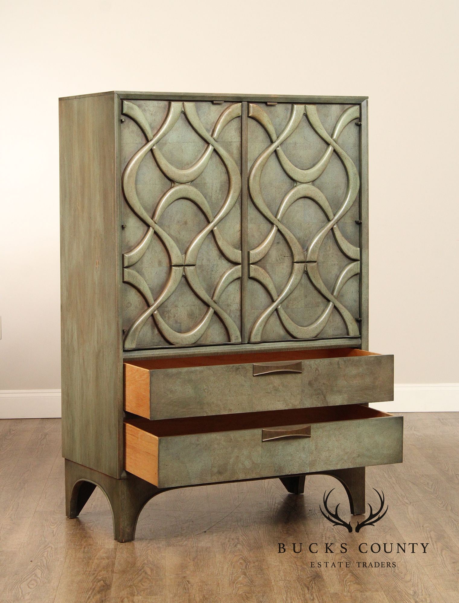 Stanley 'Theme II' Mid Century Modern Armoire