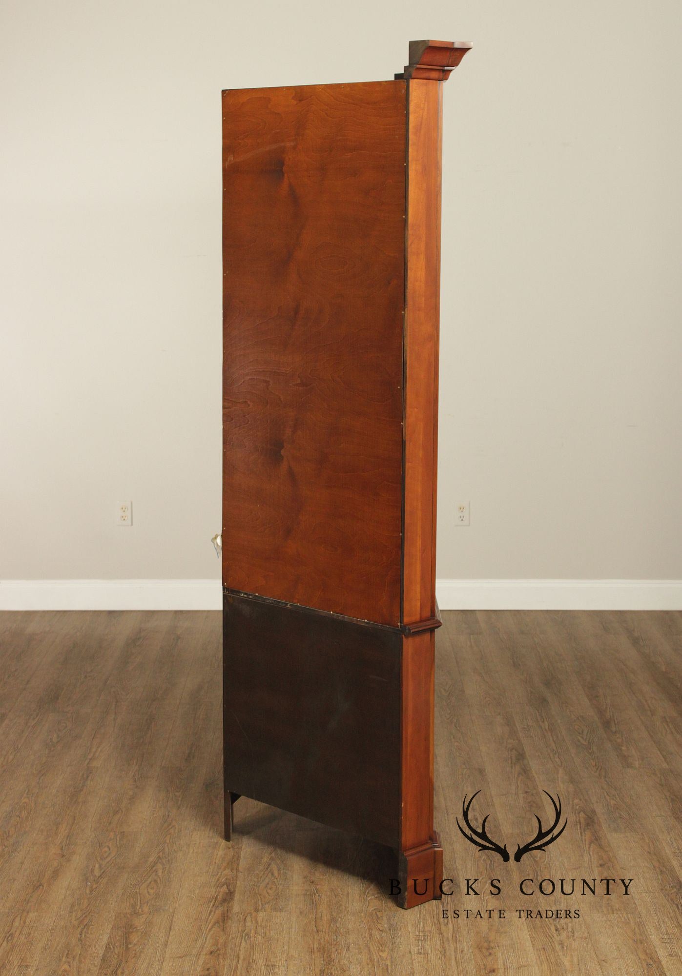 Harden  Chippendale Style Cherry Corner Bookcase