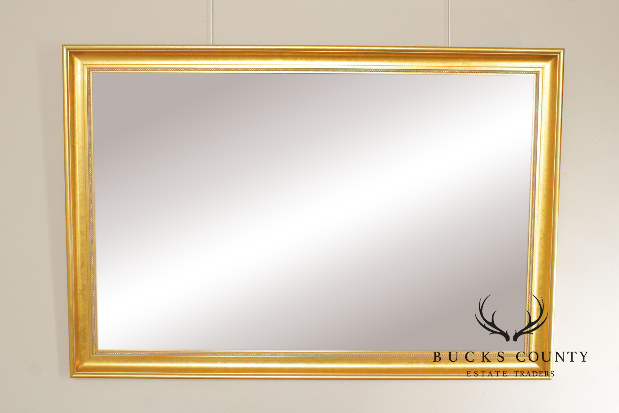 Traditional Large Carved Giltwood Wall Mirror