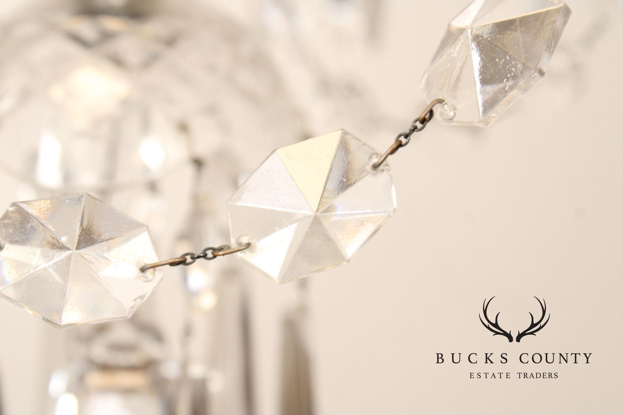 Waterford  Crystal Five Light Chandelier