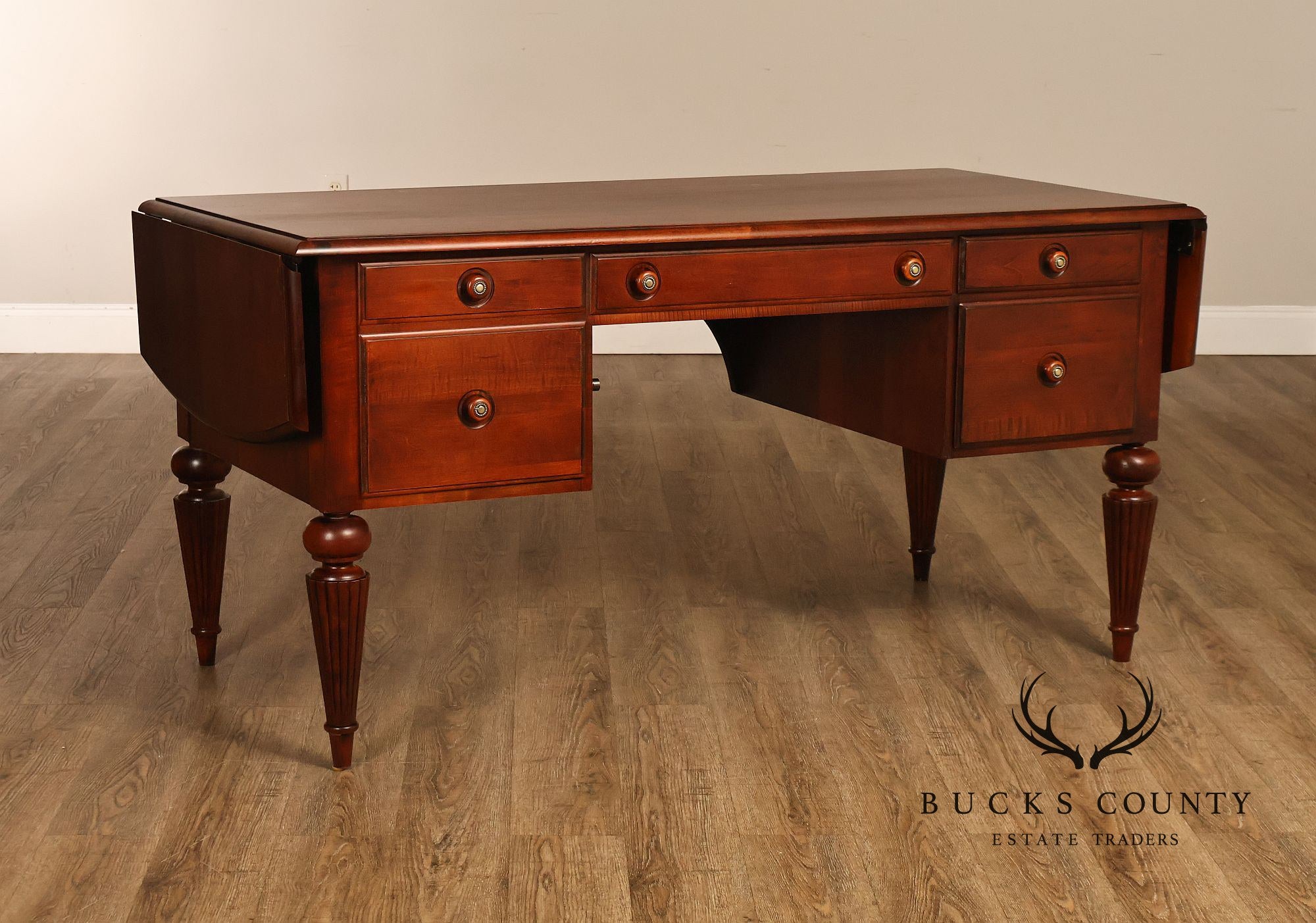 Ethan Allen British Classics Drop Leaf Writing Desk