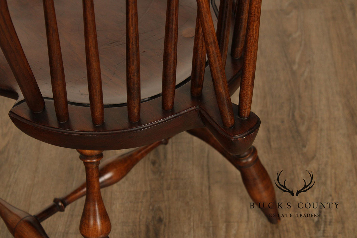 River Bend Chair Co. Brace Back Windsor Fan Back Side Chair