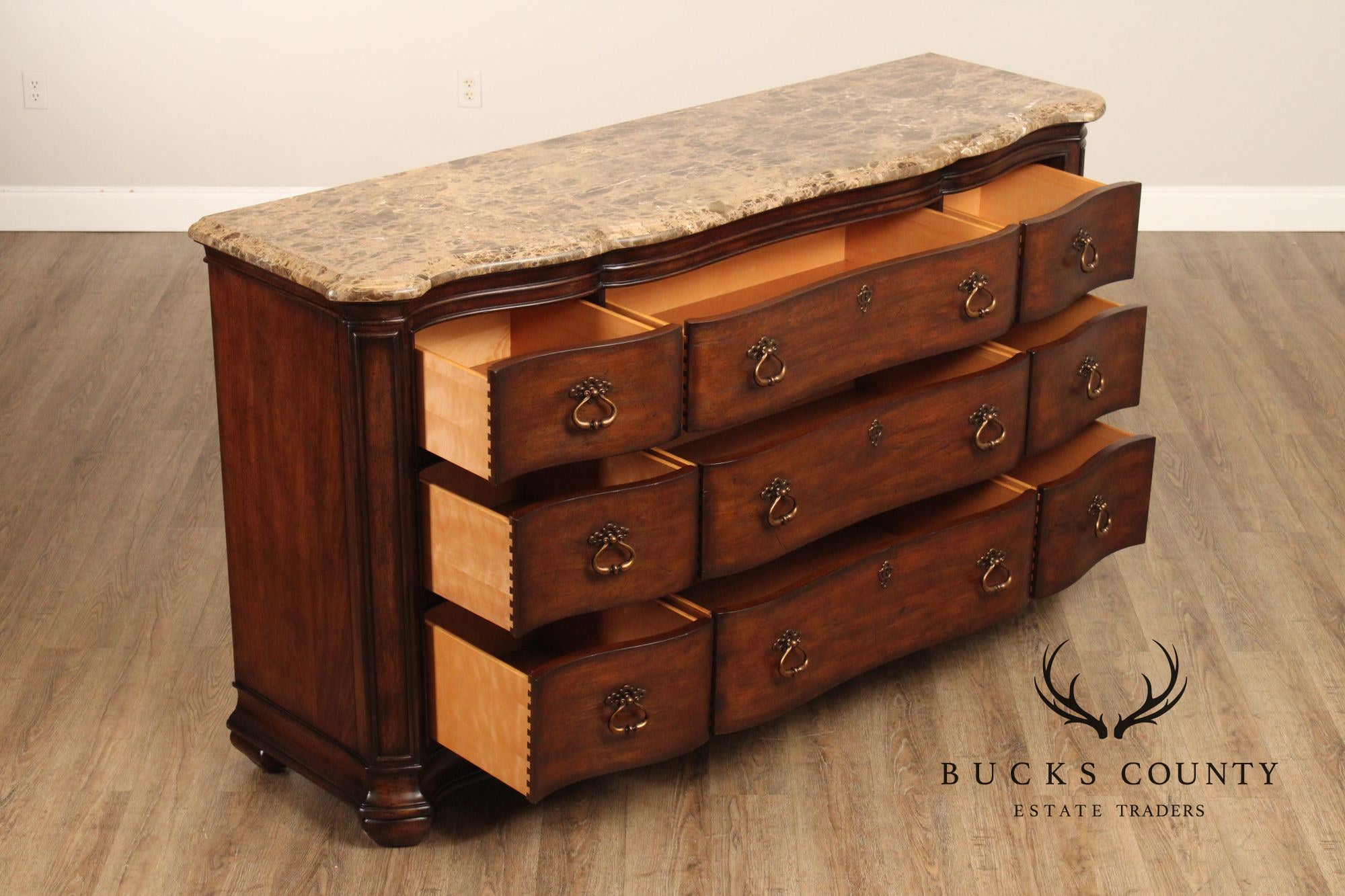 Thomasville Hills Of Tuscany Collection Marble Top Dresser