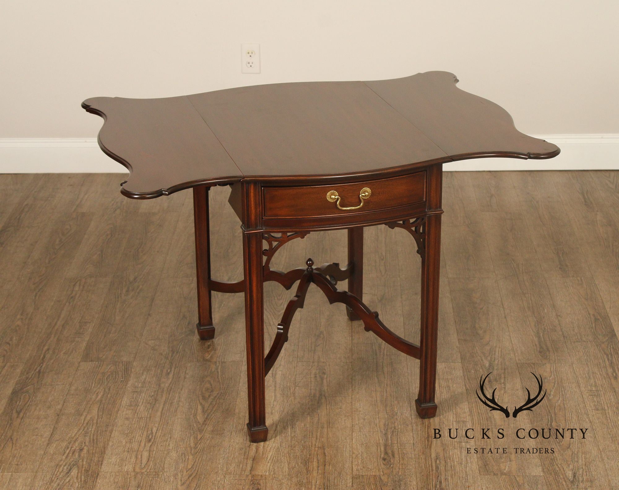 Kindel Winterthur Reproduction Mahogany Pembroke Table