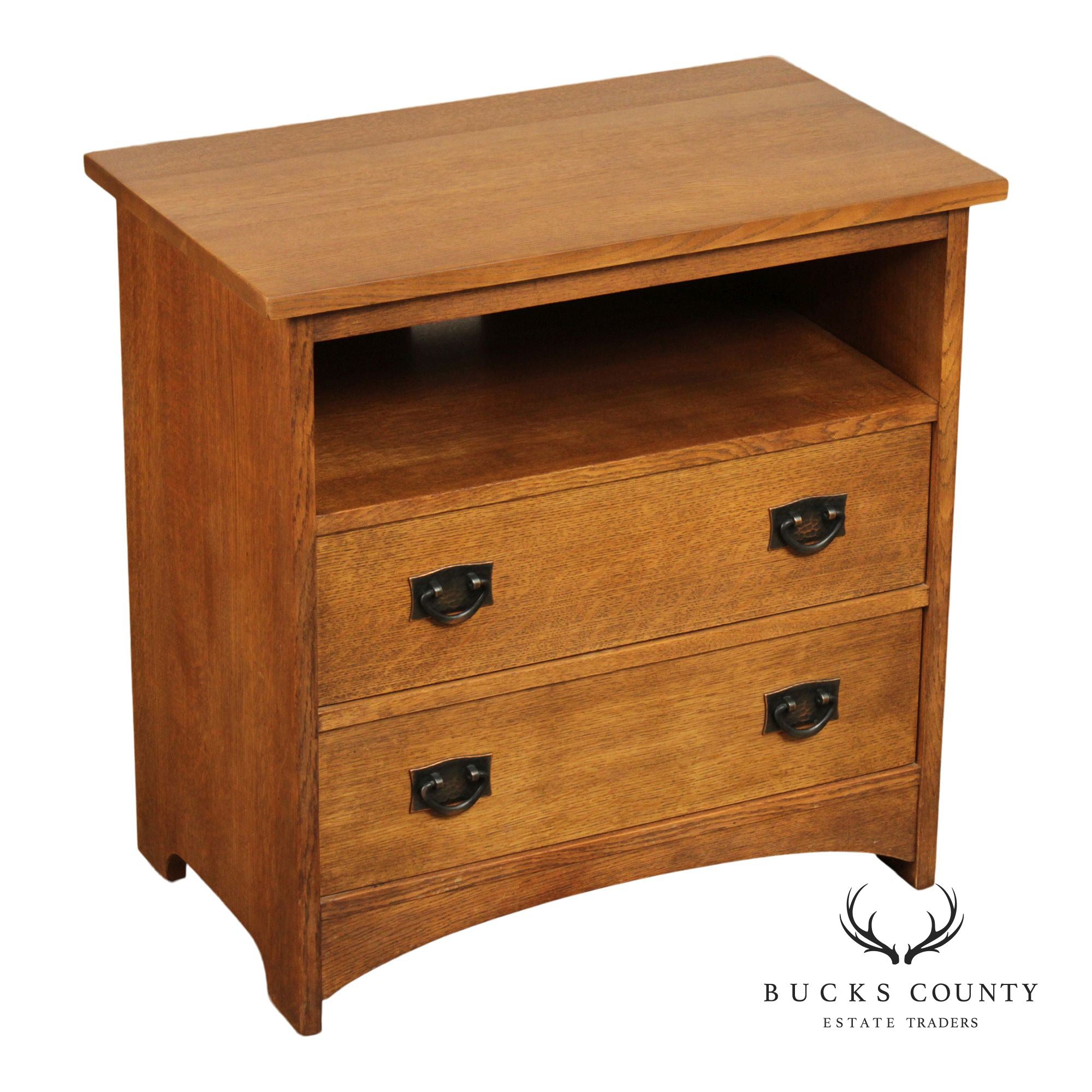 Stickley Mission Collection Oak Media Chest or Nightstand