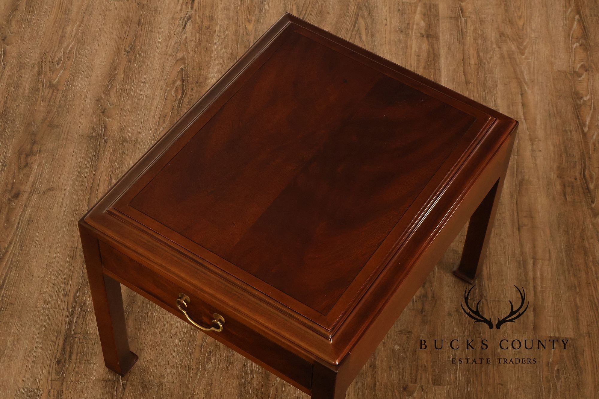 Hekman Ming Style Mahogany End Table