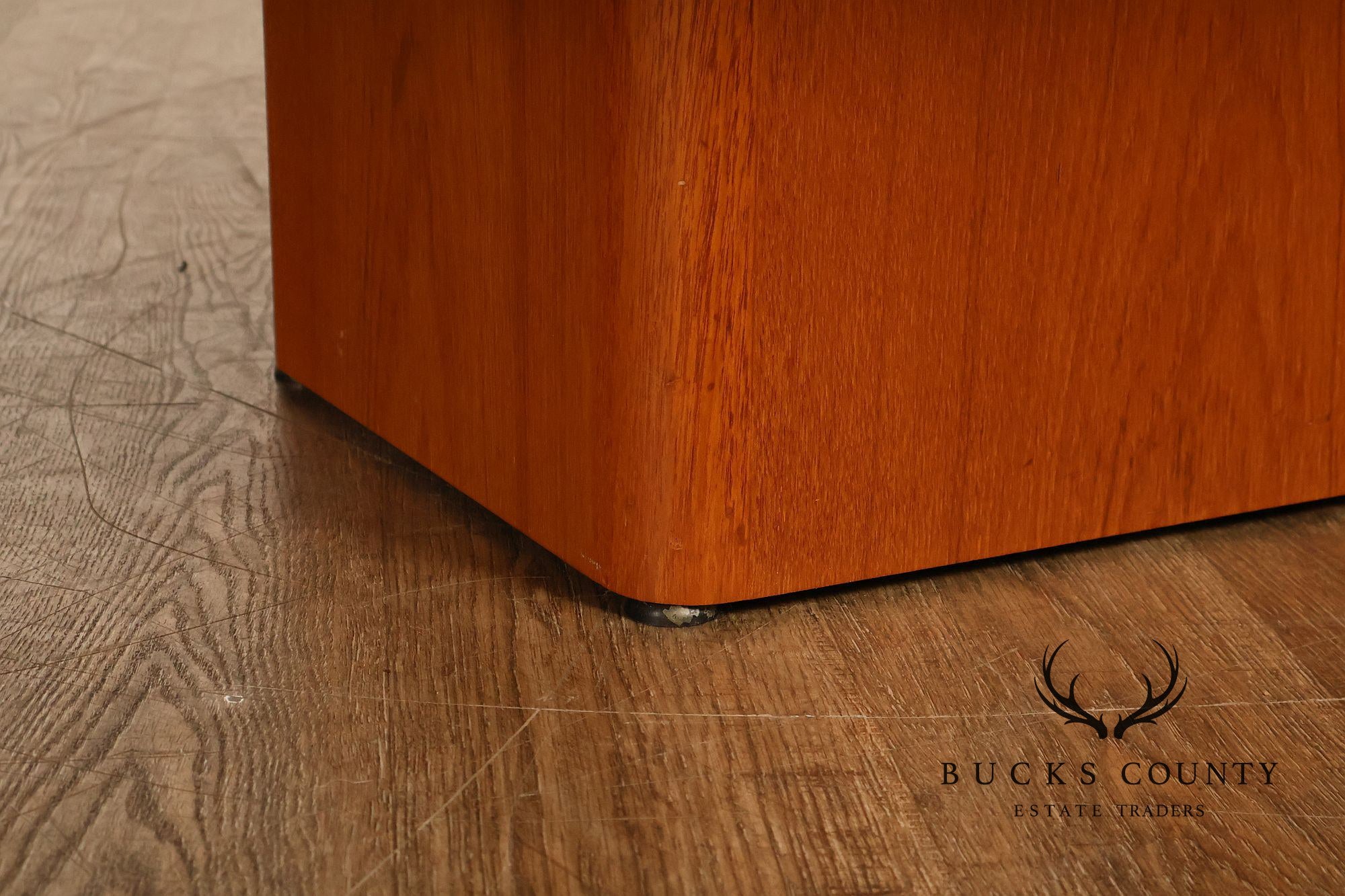 Sallingboe Jelling Danish Modern Teak And Slate Top Coffee Table