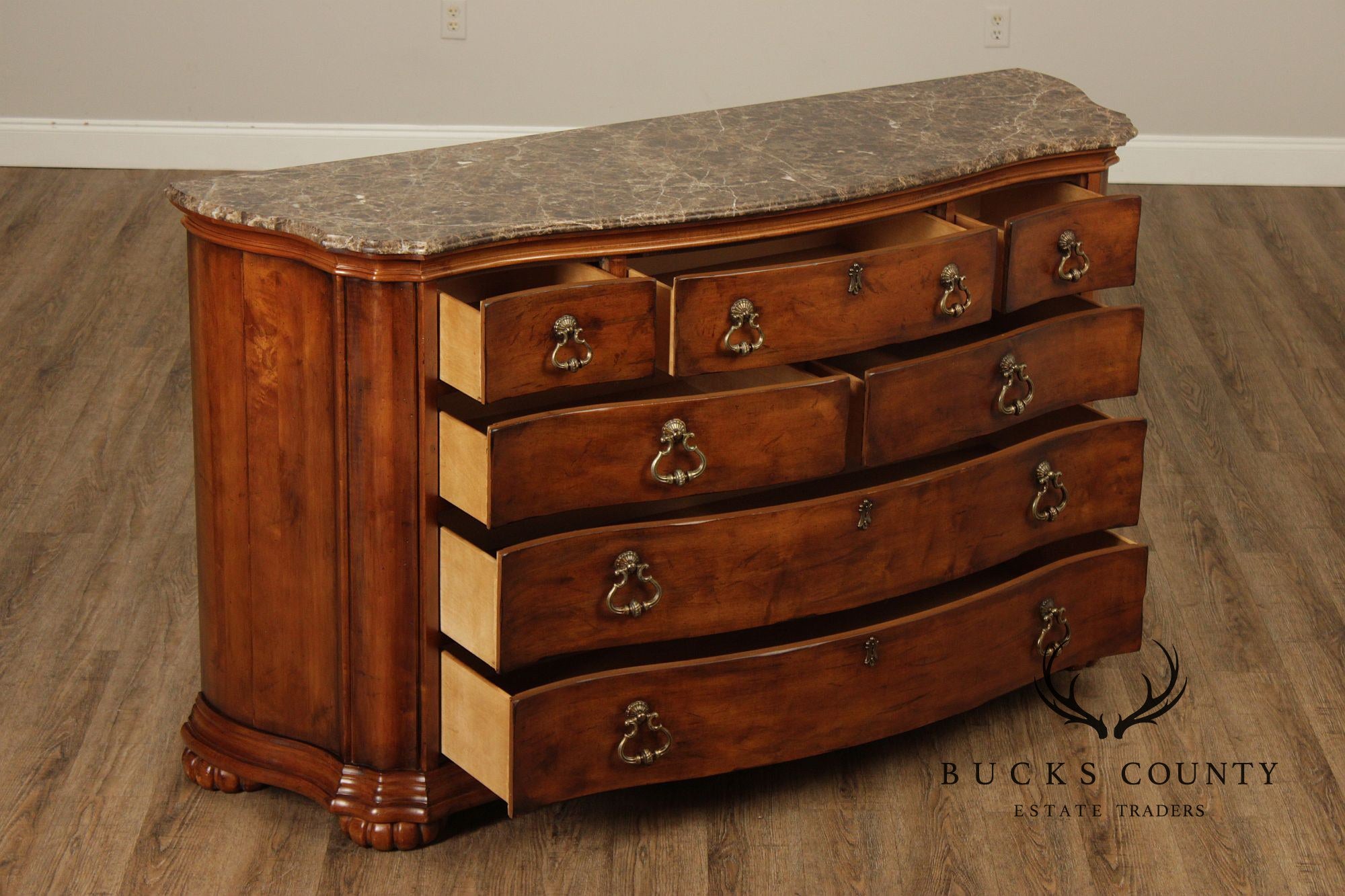 Century Furniture 'Venice Collection' Marble Top Dresser