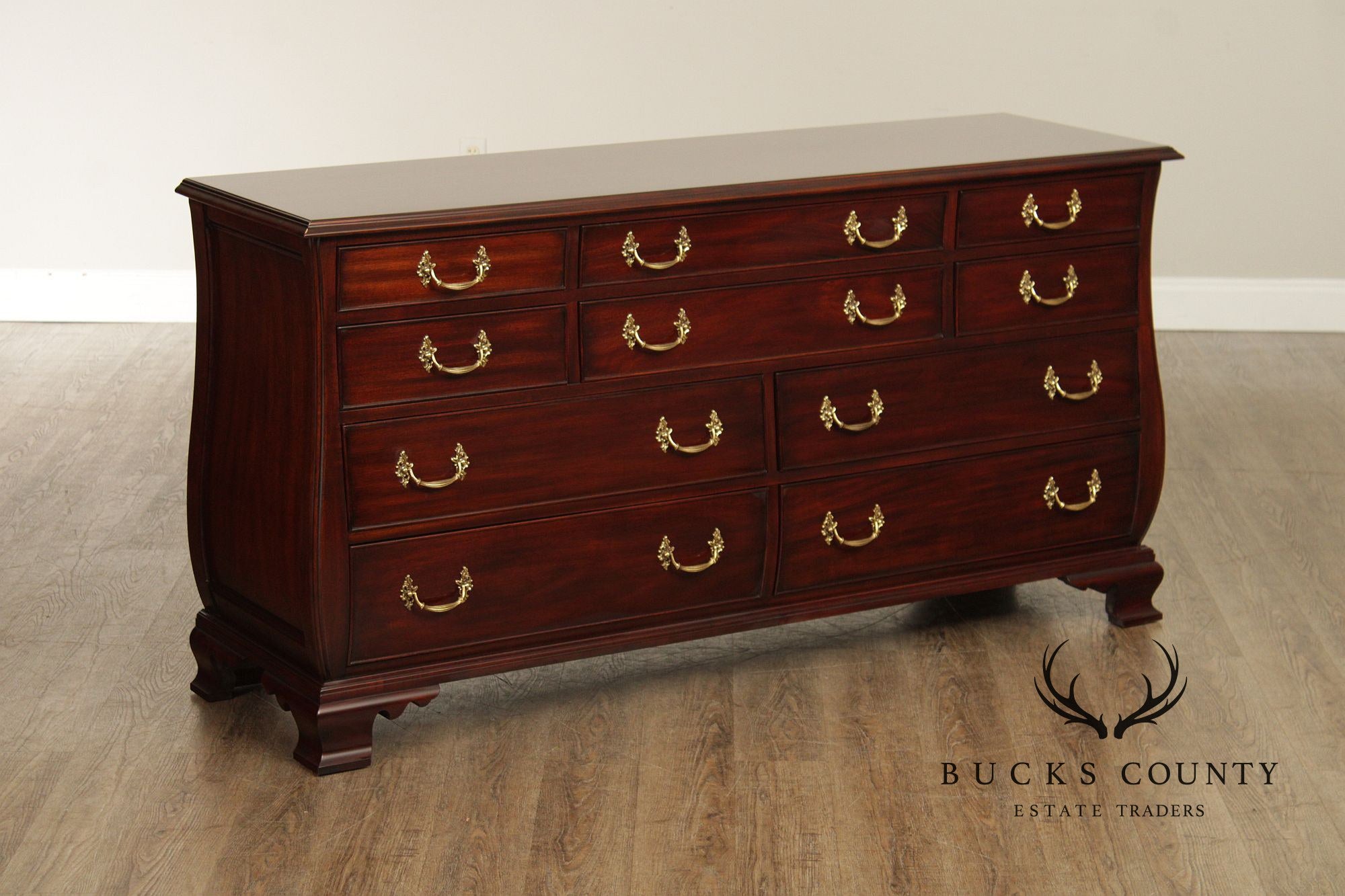 Henkel Harris Mahogany Long Dresser