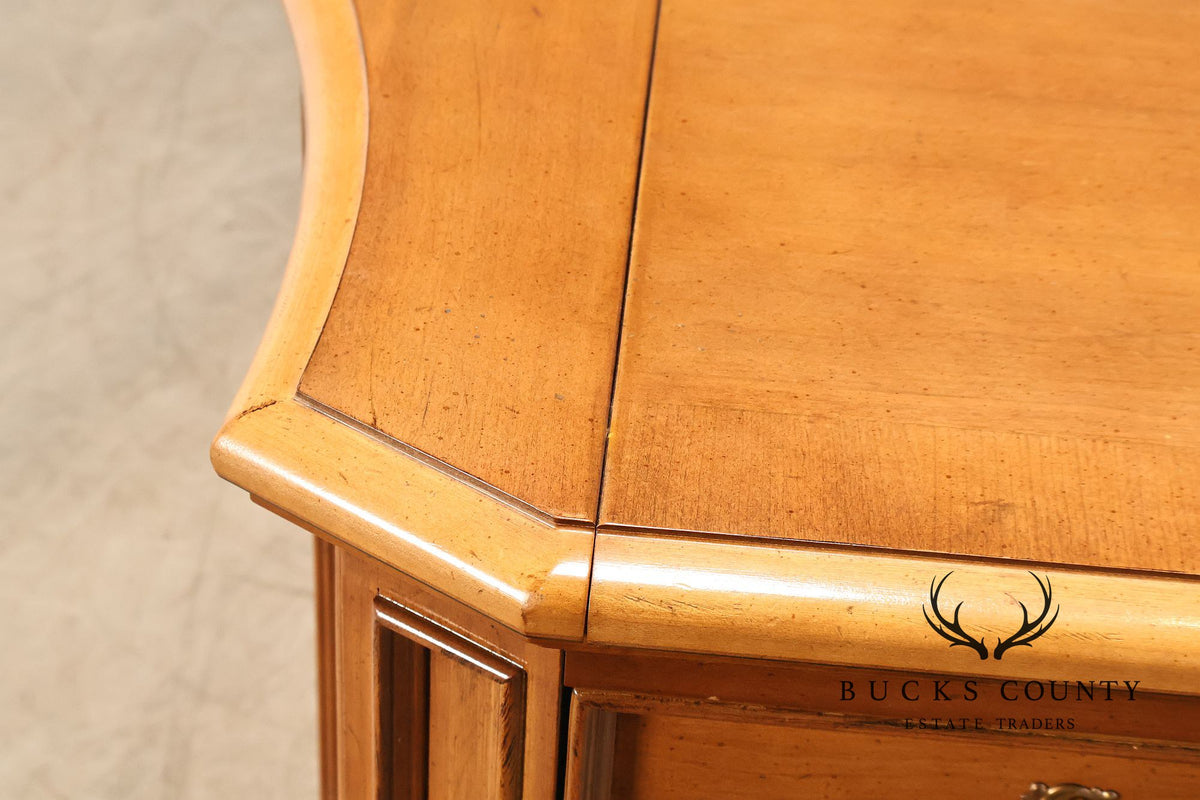 Century Furniture Regency Style Flip Top Server
