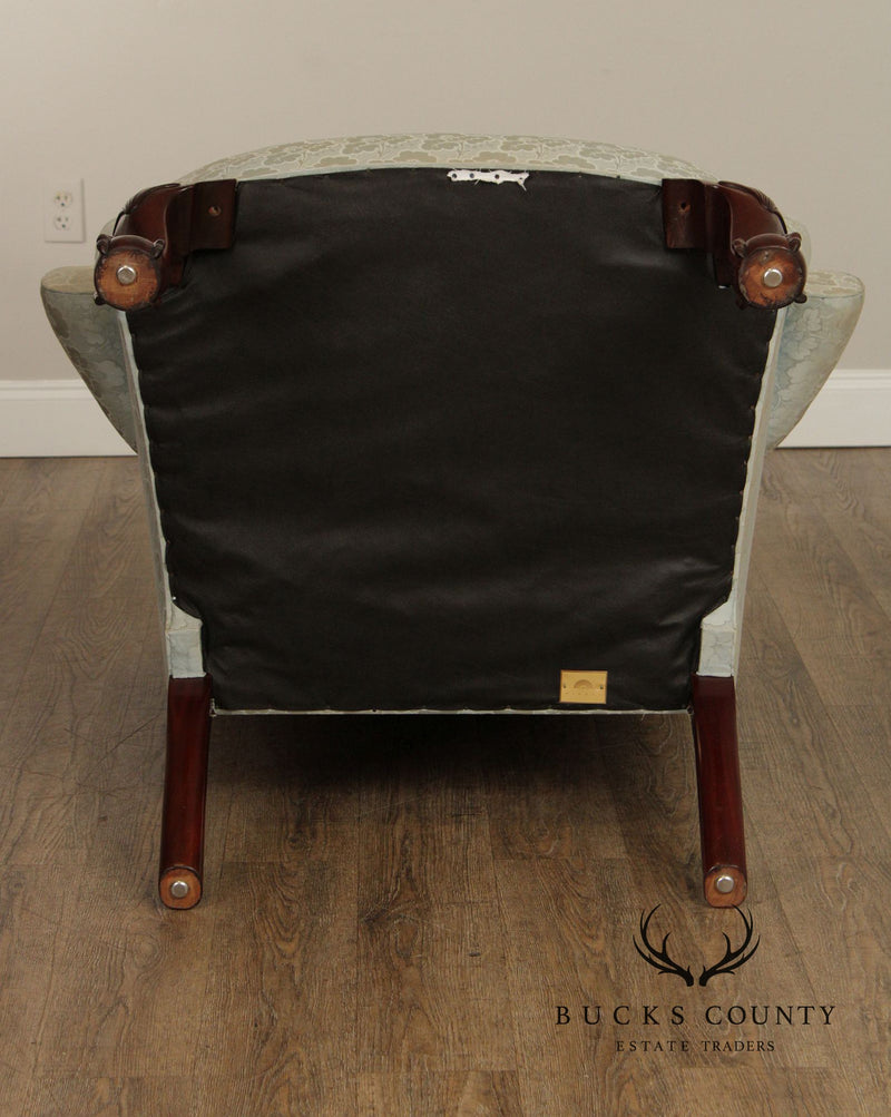 Kindel Winterthur Reproduction Mahogany Wing Chair