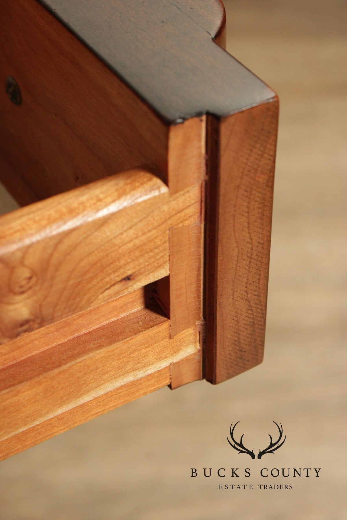 Stickley Chippendale Style Mahogany Blockfront Chest