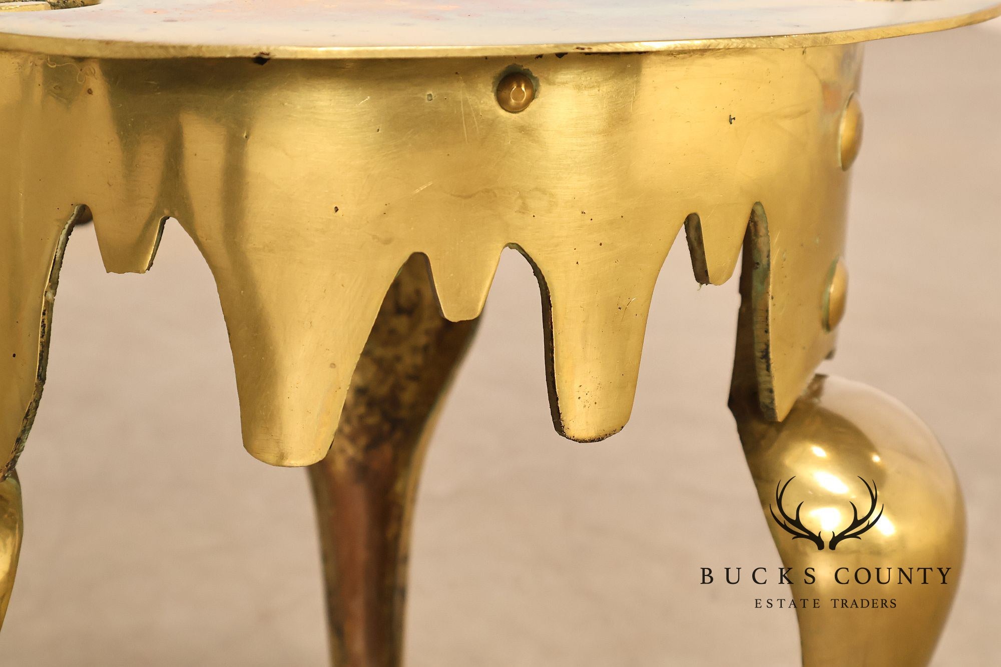 Vintage Brass Trivet Stand