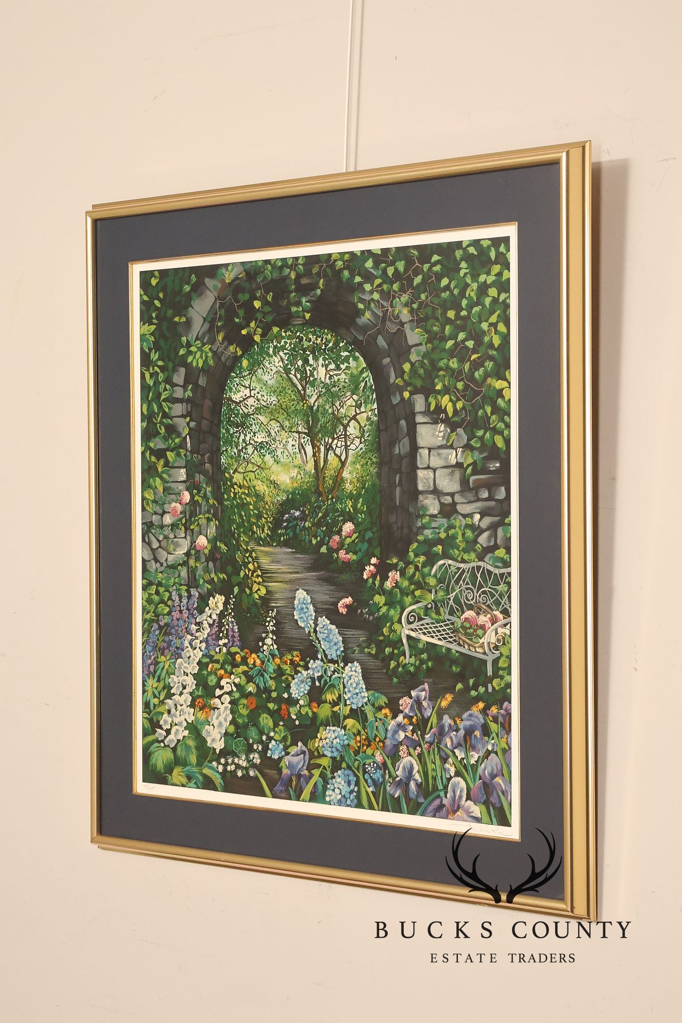 Susan Rios Limited Edition Print, Flower Garden
