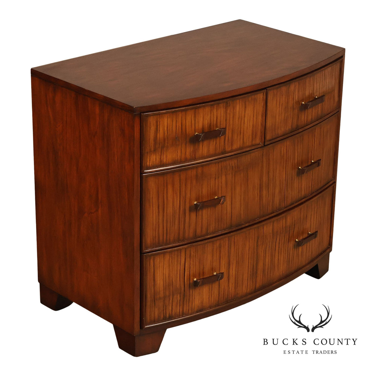 Ethan Allen Bamboo Front Chest of Drawers