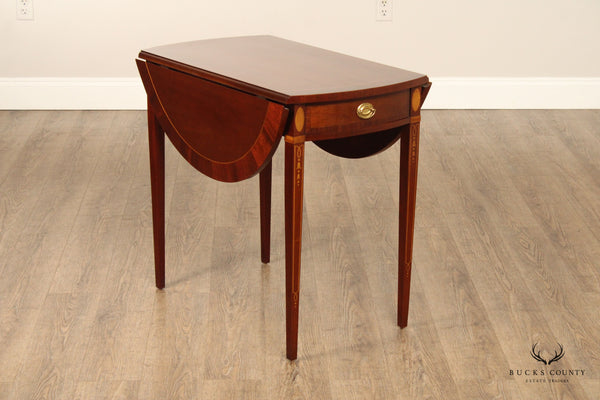 Councill Craftsmen Hepplewhite Style Mahogany Pembroke Table