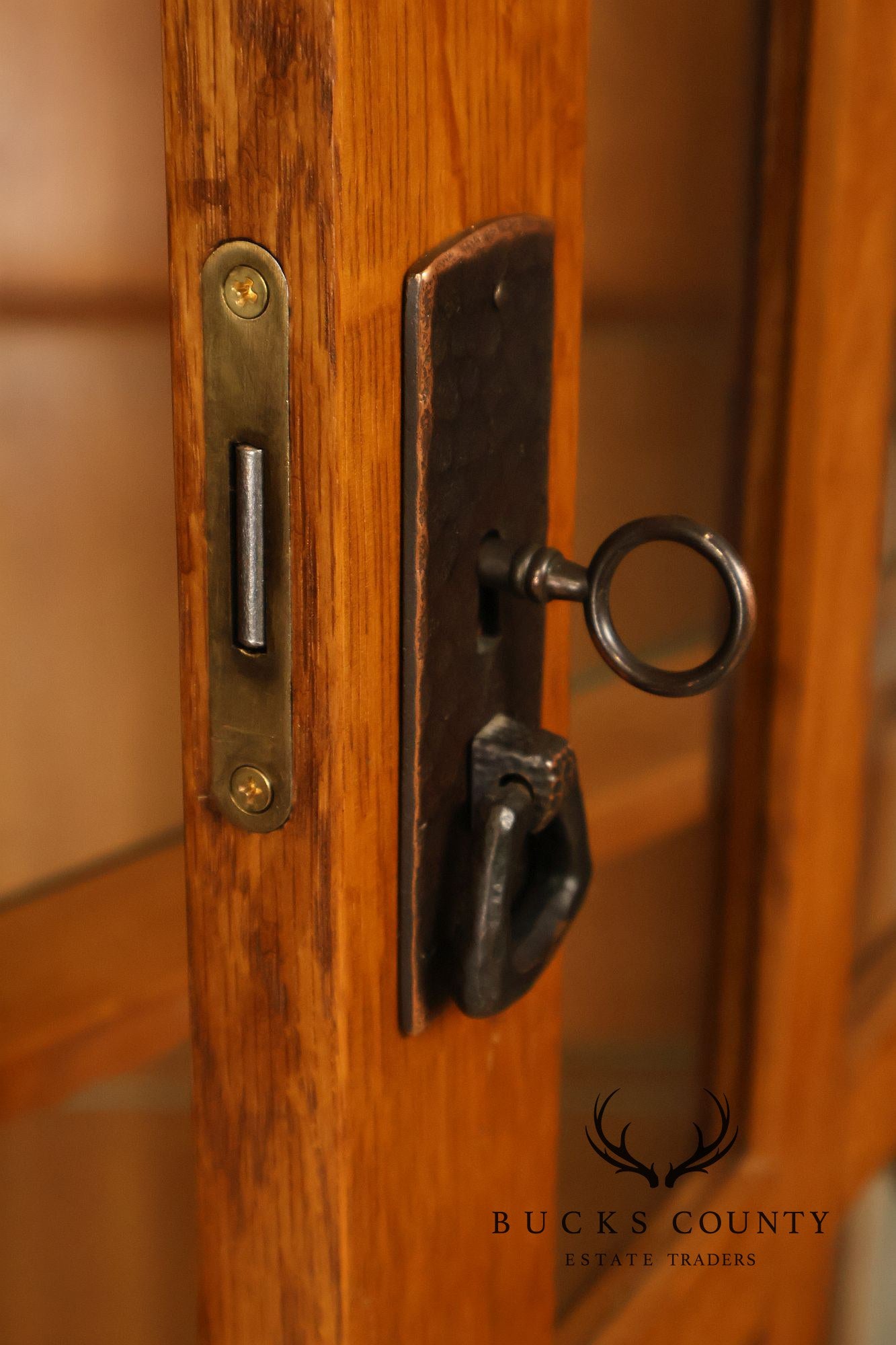 Stickley Mission Collection Oak Corner Cabinet