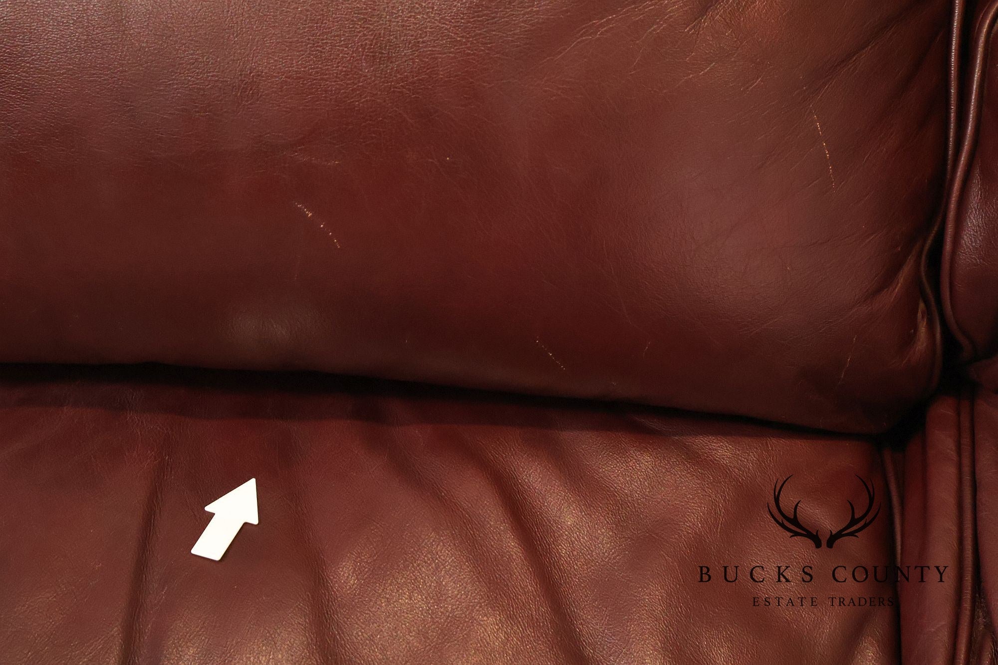 Hancock & Moore Austin High Back Leather Sofa