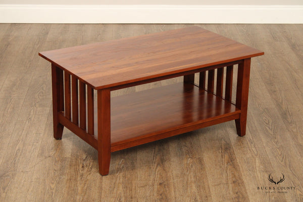 Ethan Allen American Impressions Solid Cherry Coffee Table