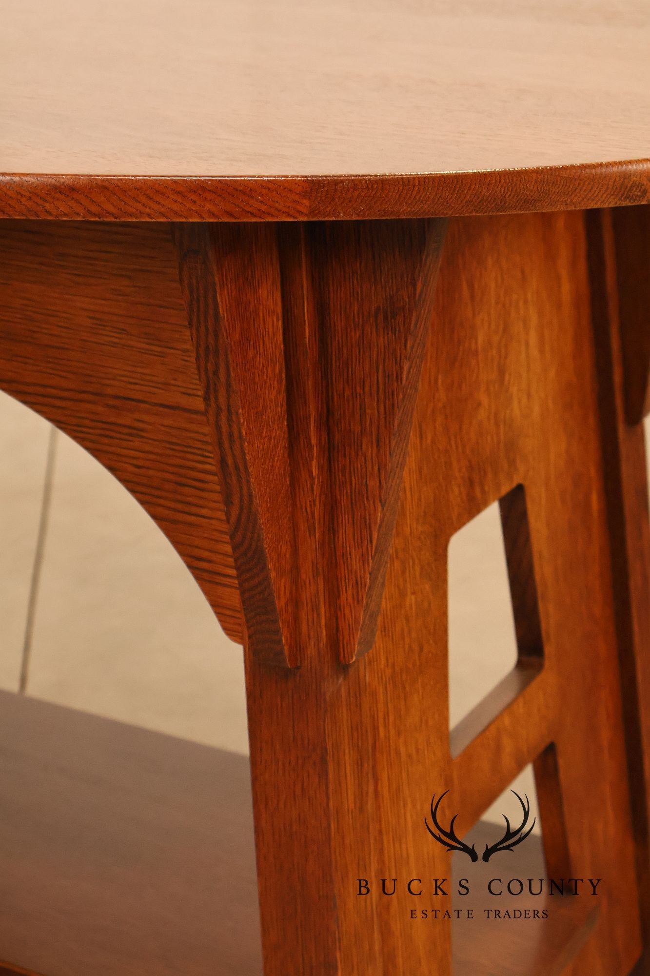 Stickley Mission Collection Oak Limbert Library Table