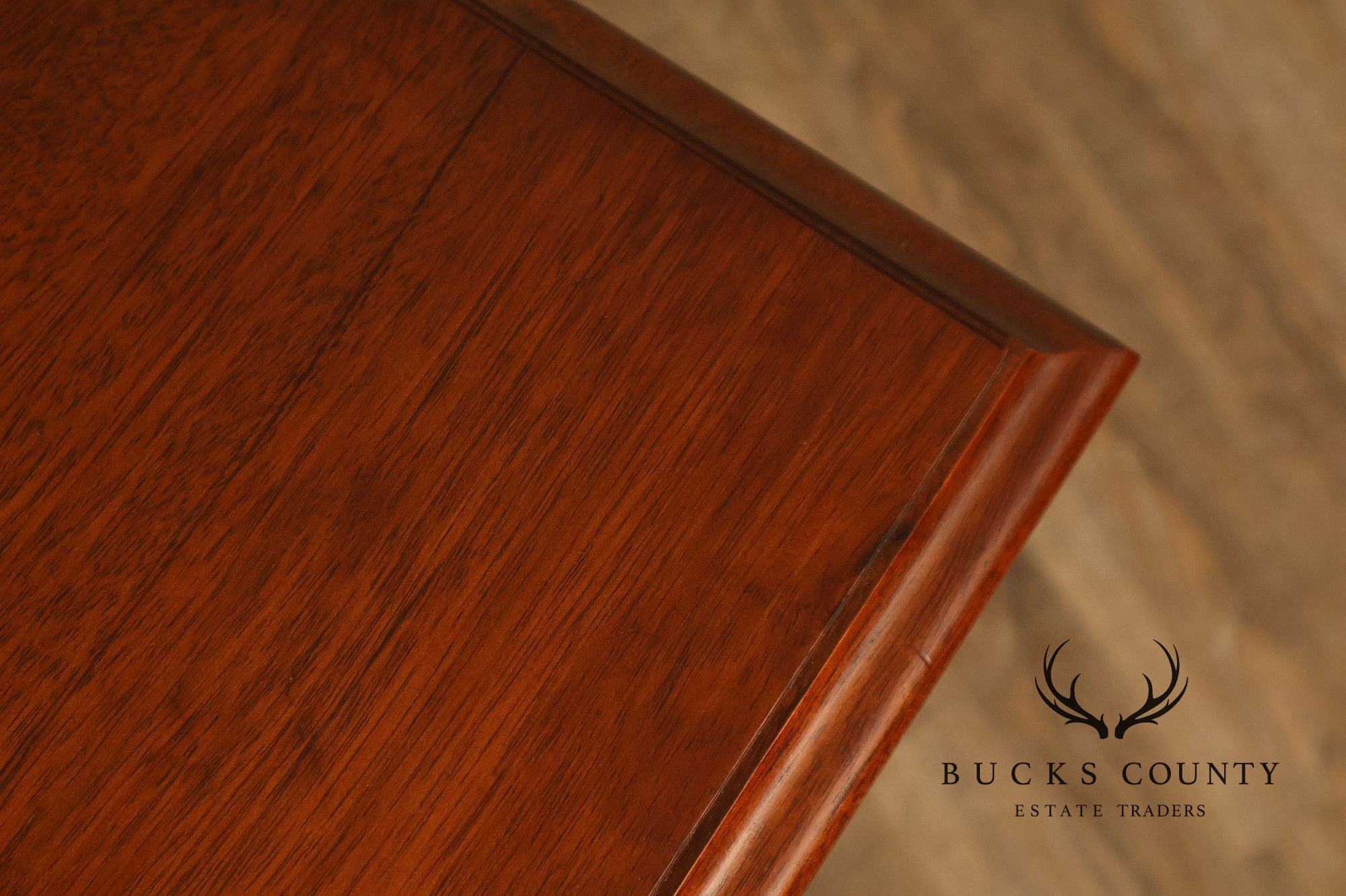 Custom Made 4 Drawer Mahogany Chippendale Style Chest of Drawers