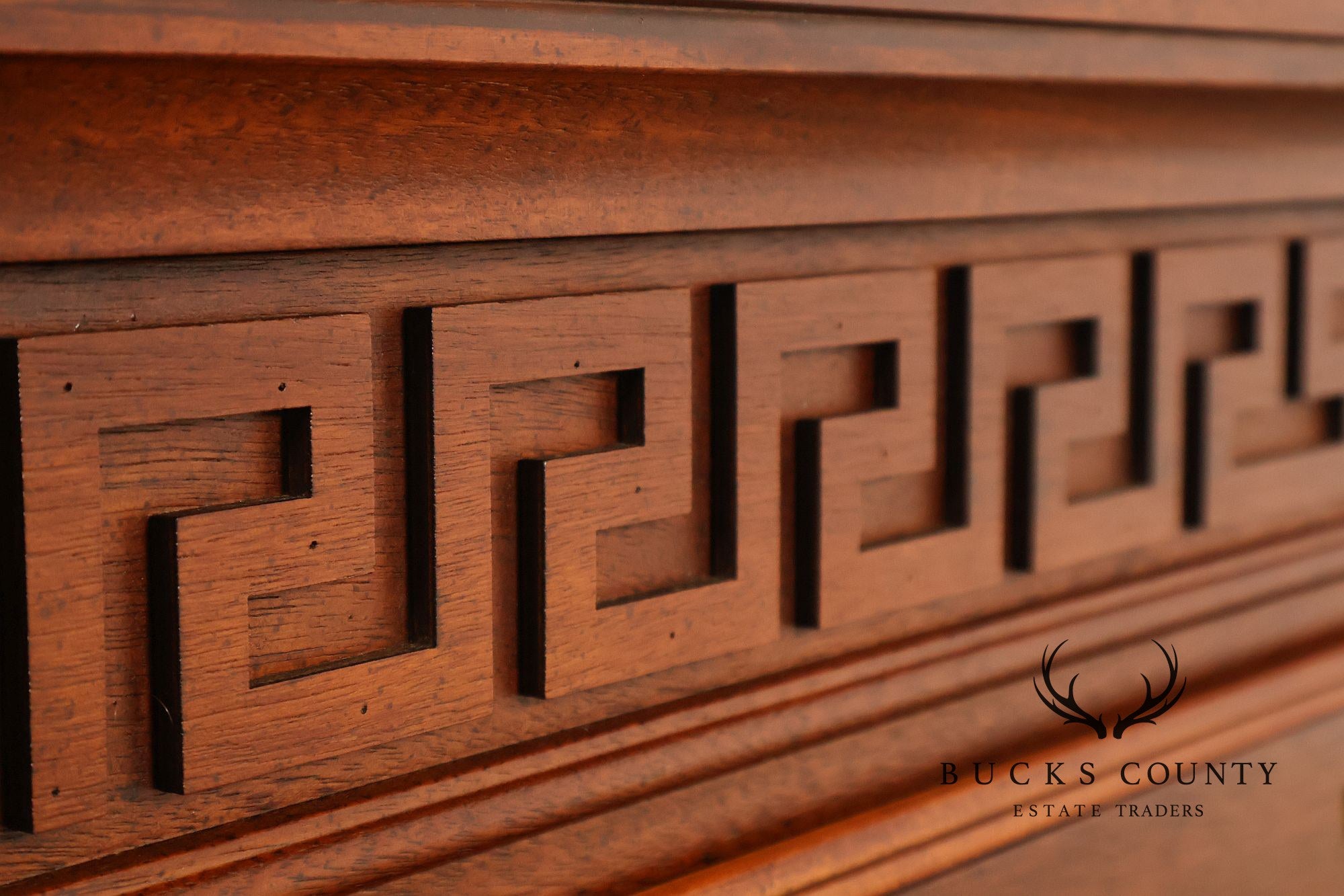 Stanley Furniture Regency Style Pair of Marble Top Mahogany Nightstands