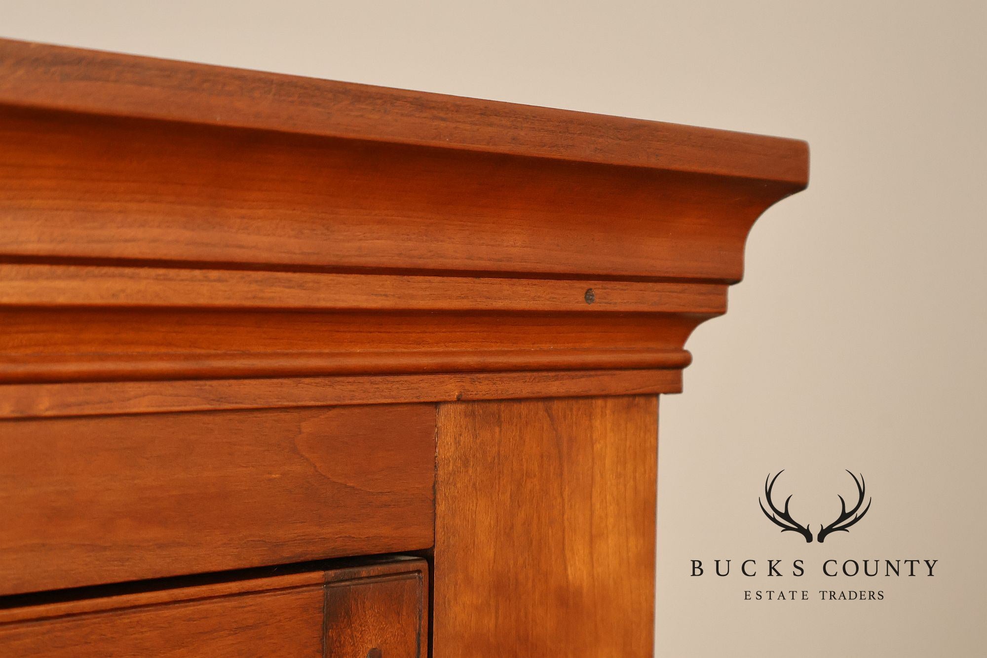 Federal Style Cherry Custom Quality Corner Cabinet