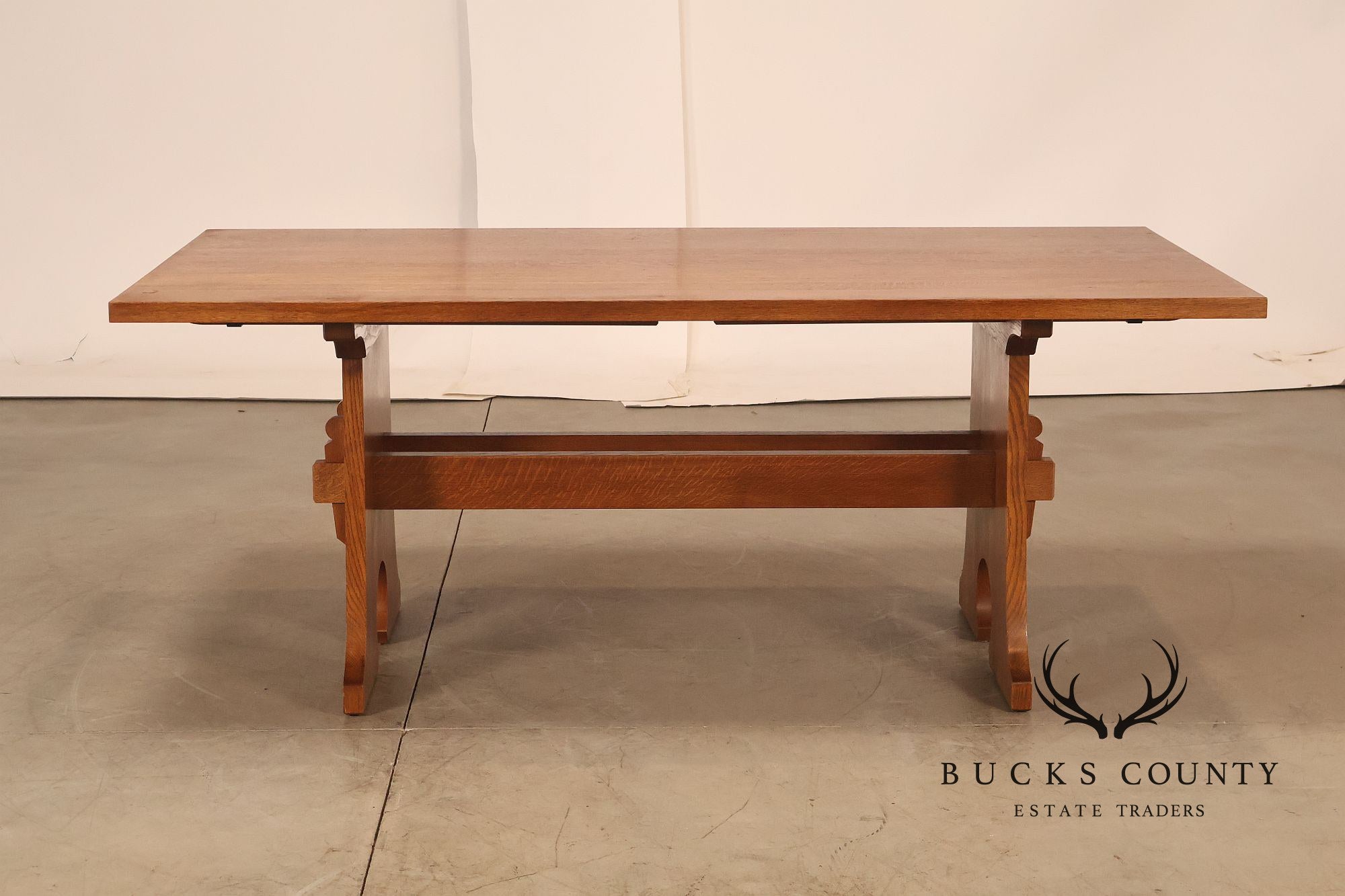 Stickley Mission Collection Oak Extension Dining Table