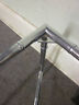 Hollywood Regency Chrome & Smoked Glass Side Table