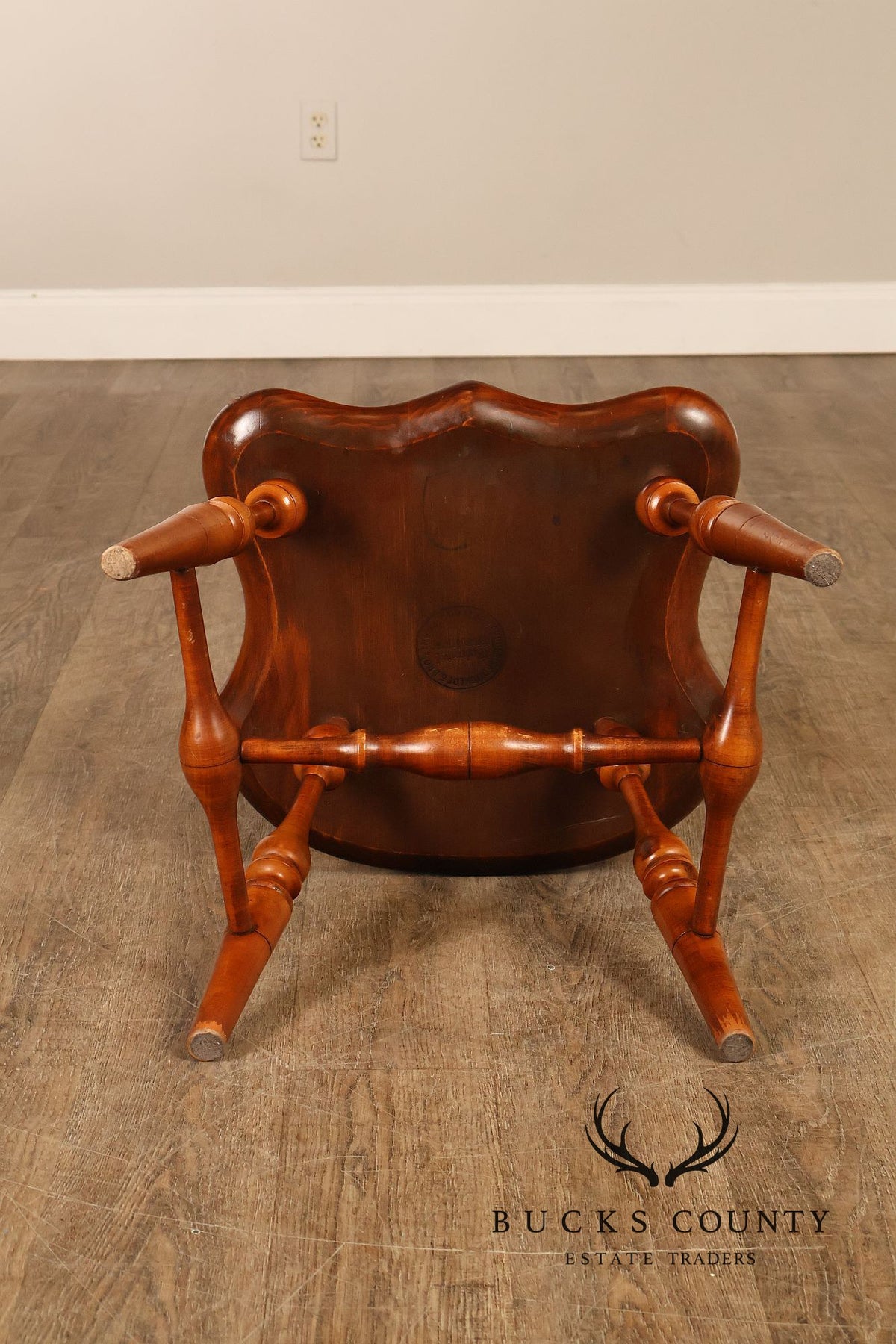 Frederick Duckloe Set of Four Windsor Dining Chairs