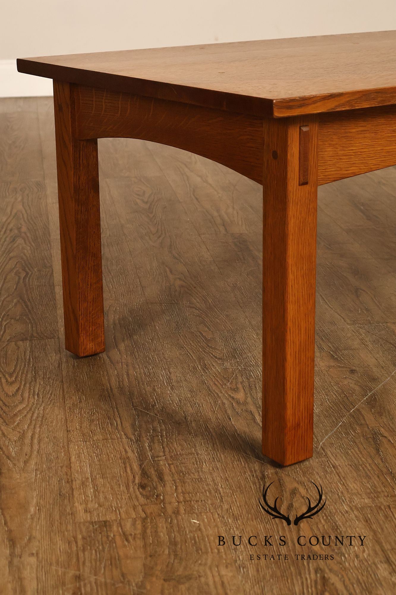 Stickley Mission Collection Oak Cocktail Table