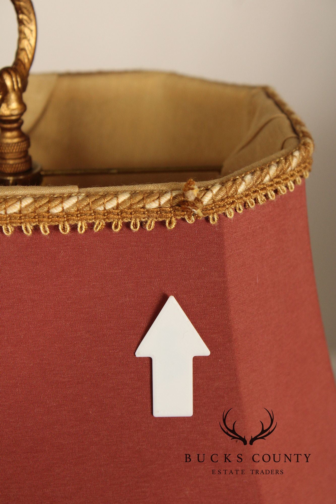 Egyptian Revival Pair Of Gilt Greyhound Table Lamps