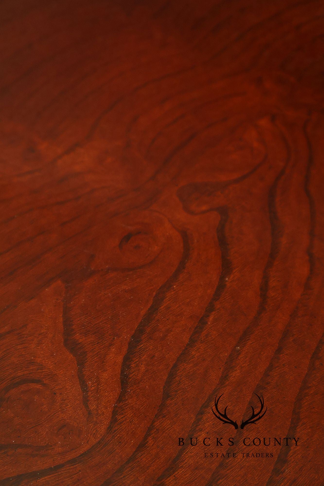 Century Furniture Large Mahogany Two Drawer Gallery Top Rectangular Cocktail Coffee Table