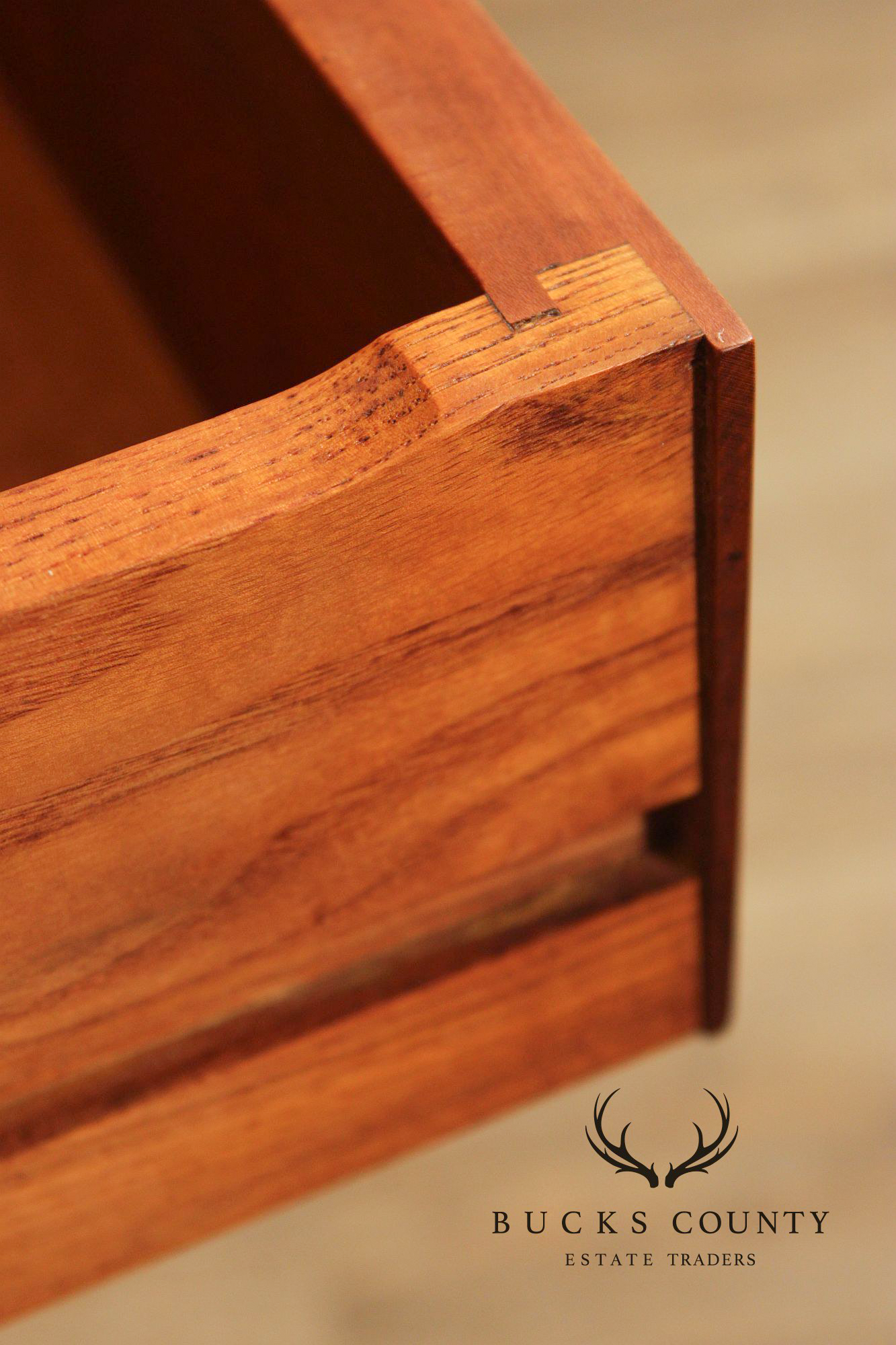 George Nakashima Single Pedestal Cherry Writing Desk