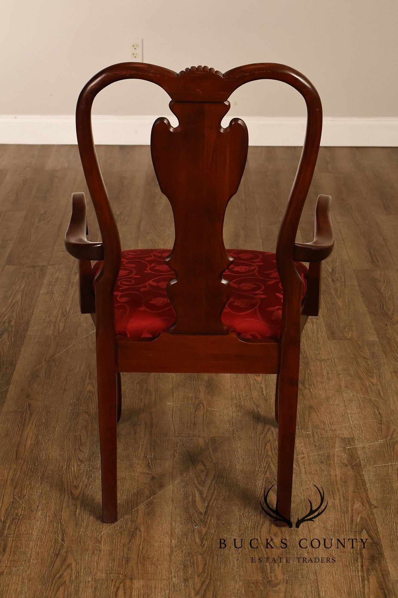Pennsylvania House Set Of 10 Queen Anne Cherry Dining Chairs