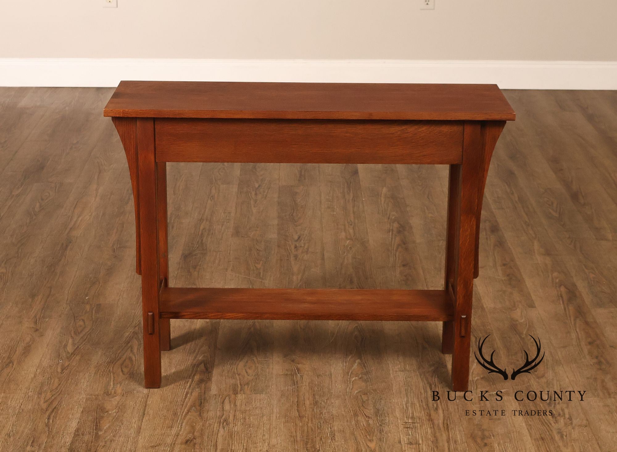 Stickley Mission Collection Oak Console Table